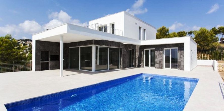 Villa Moraira, Alicante, Spānijā 3 istabas, 200 m2 Nr. 45226