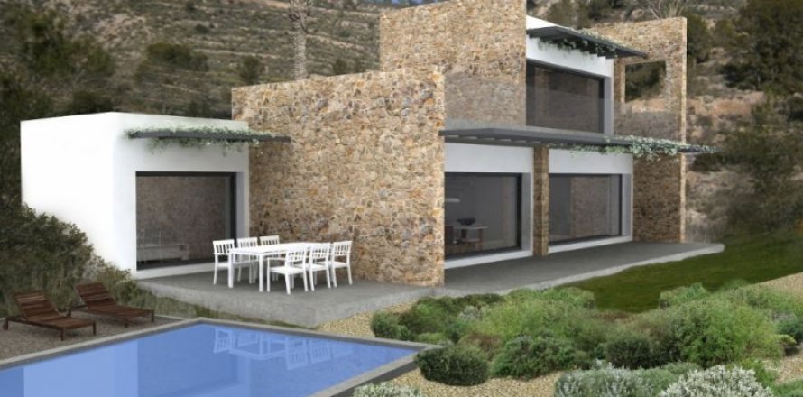 Villa Finestrat, Alicante, Spānijā 4 istabas, 322 m2 Nr. 45473
