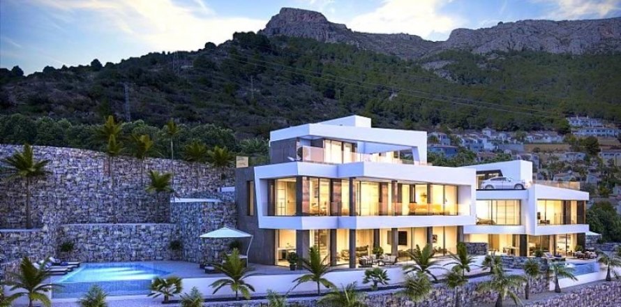 Villa Calpe, Alicante, Spānijā 4 istabas, 410 m2 Nr. 41979