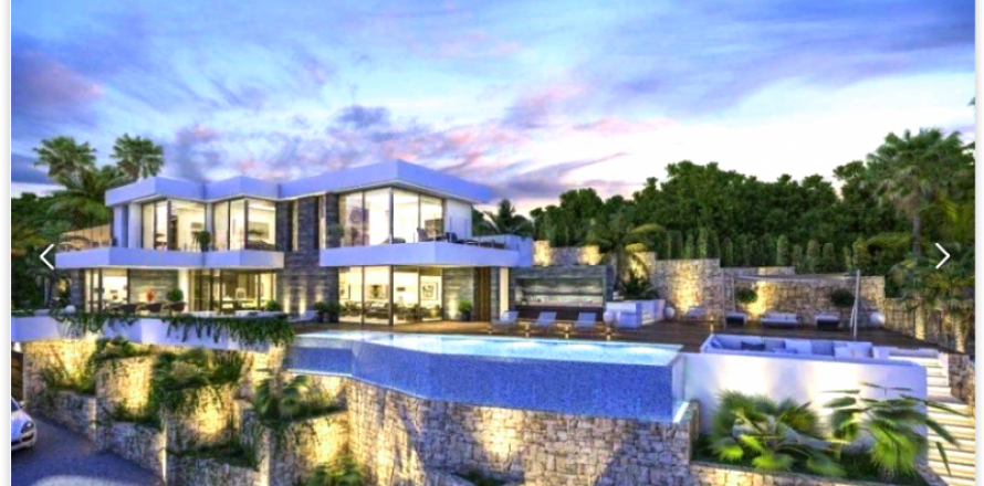 Villa Benissa, Alicante, Spānijā 4 istabas, 530 m2 Nr. 42953