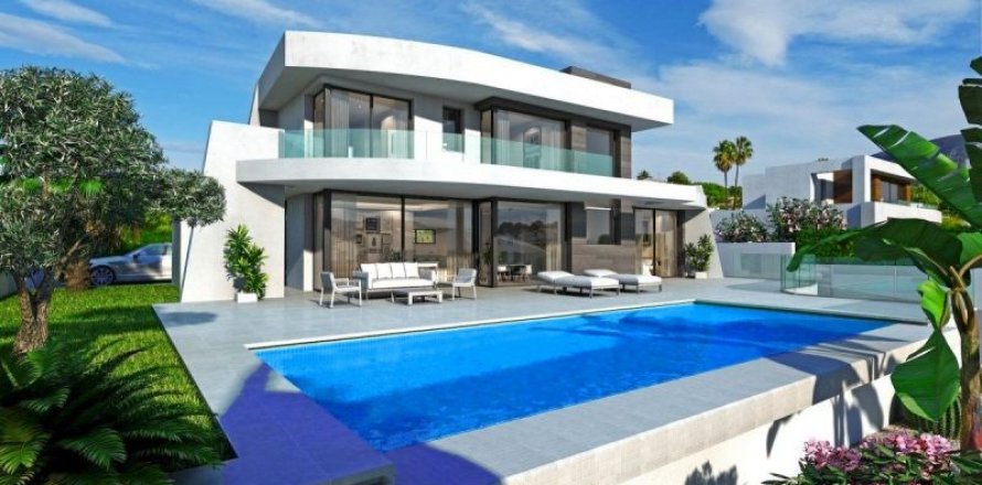 Villa Moraira, Alicante, Spānijā 3 istabas, 235 m2 Nr. 42922