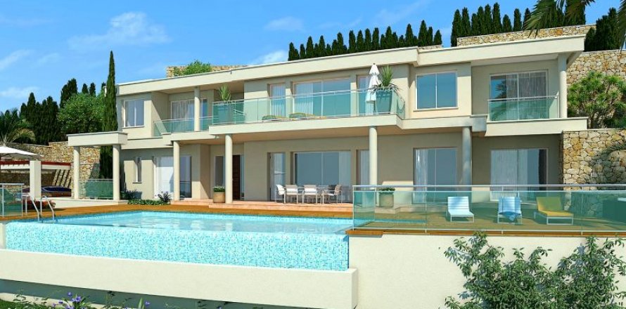 Villa Benissa, Alicante, Spānijā 4 istabas, 561 m2 Nr. 44965