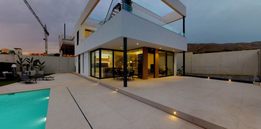 Villa Finestrat, Alicante, Spānijā 5 istabas, 300 m2 Nr. 41564