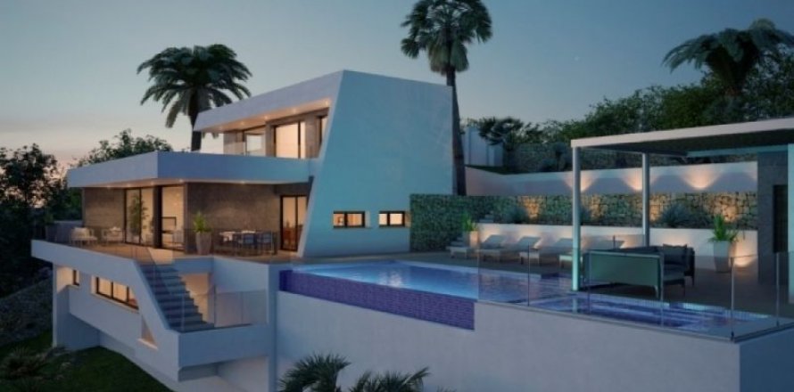 Villa Moraira, Alicante, Spānijā 3 istabas, 620 m2 Nr. 45667