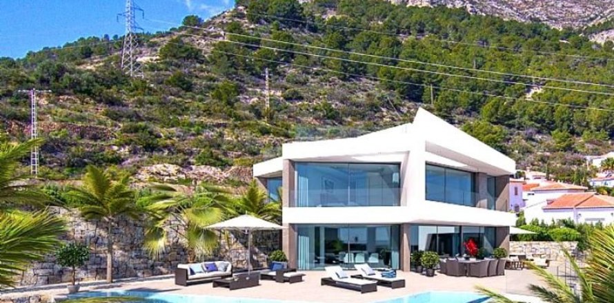 Villa Calpe, Alicante, Spānijā 4 istabas, 410 m2 Nr. 41984