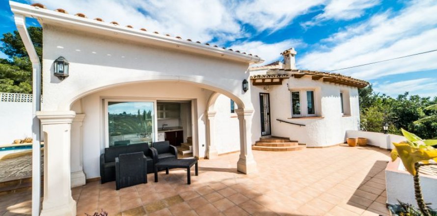 Villa Moraira, Alicante, Spānijā 3 istabas, 154 m2 Nr. 41937