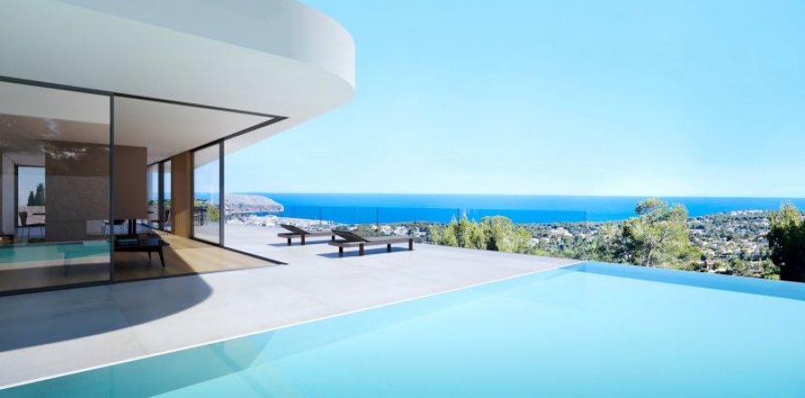 Villa Moraira, Alicante, Spānijā 4 istabas, 517 m2 Nr. 42146