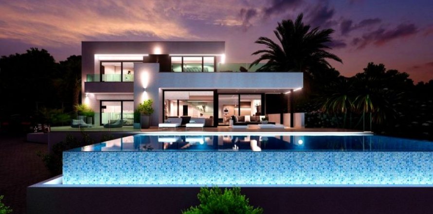 Villa Moraira, Alicante, Spānijā 4 istabas, 298 m2 Nr. 43324