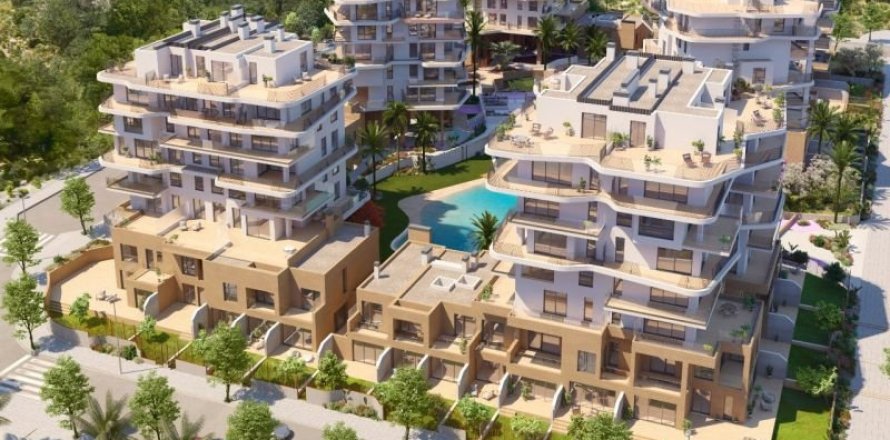 Rindu māja Villajoyosa, Alicante, Spānijā 3 istabas, 306 m2 Nr. 42574