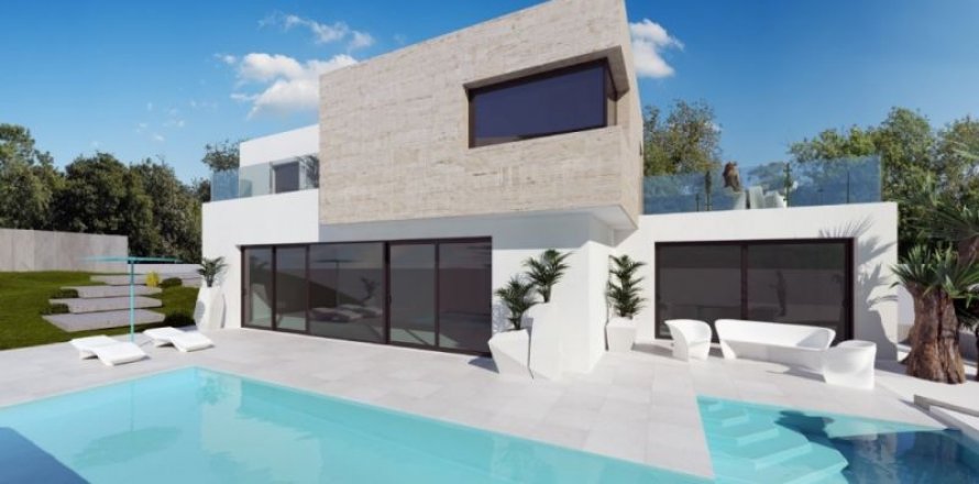 Villa Benissa, Alicante, Spānijā 3 istabas, 182 m2 Nr. 46091