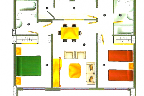 Dzīvoklis pārdošanā La Cala, Alicante, Spānijā 2 istabas, 91 m2 Nr. 42677 - attēls 10