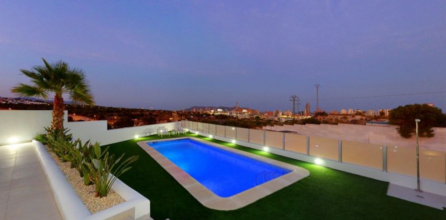 Villa Finestrat, Alicante, Spānijā 3 istabas, 210 m2 Nr. 45009