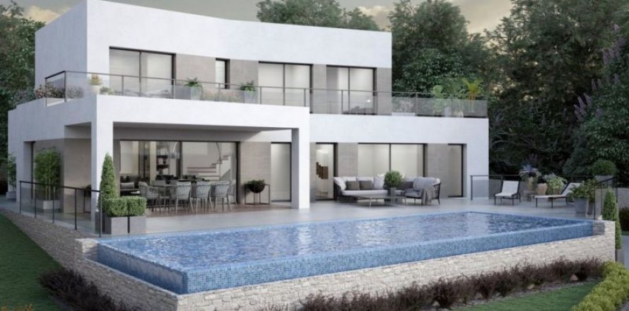 Villa Moraira, Alicante, Spānijā 5 istabas, 240 m2 Nr. 44232