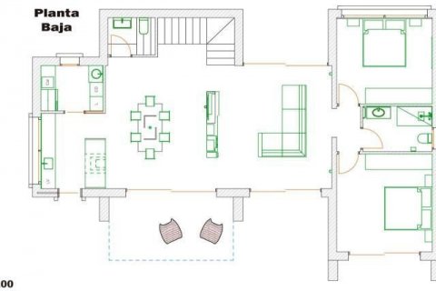 Villa pārdošanā Benissa, Alicante, Spānijā 3 istabas, 190 m2 Nr. 42906 - attēls 7