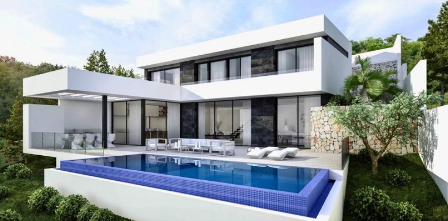 Villa Moraira, Alicante, Spānijā 3 istabas, 465 m2 Nr. 43539