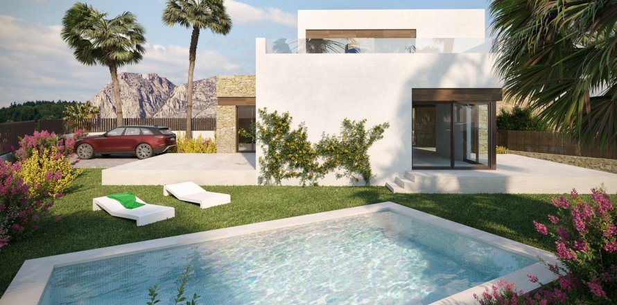 Villa Finestrat, Alicante, Spānijā 3 istabas, 115 m2 Nr. 50161