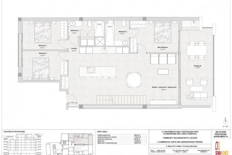 Penthauss pārdošanā Torrevieja, Alicante, Spānijā 3 istabas, 97 m2 Nr. 50502 - attēls 18