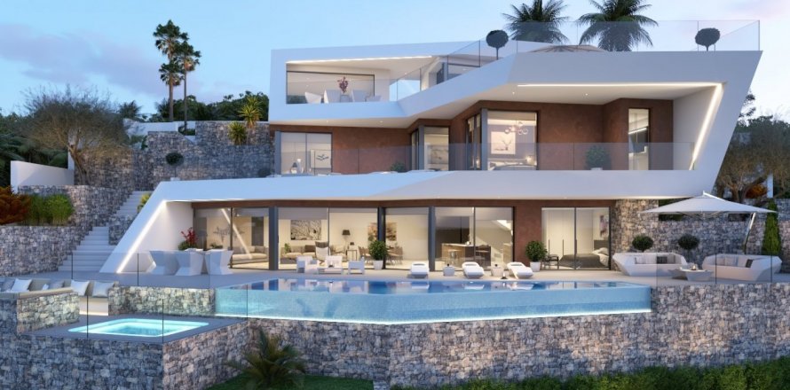 Villa Benissa, Alicante, Spānijā 4 istabas, 1445 m2 Nr. 50730