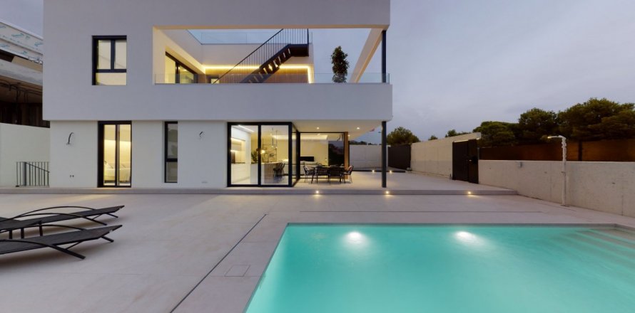 Villa Finestrat, Alicante, Spānijā 3 istabas, 394 m2 Nr. 50732