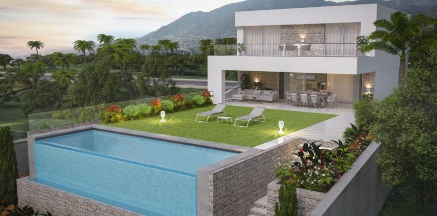 Villa Mijas Costa, Malaga, Spānijā 3 istabas, 336 m2 Nr. 50097