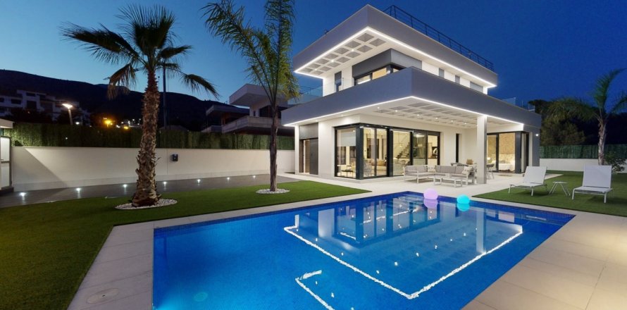 Villa Finestrat, Alicante, Spānijā 3 istabas, 436 m2 Nr. 50736