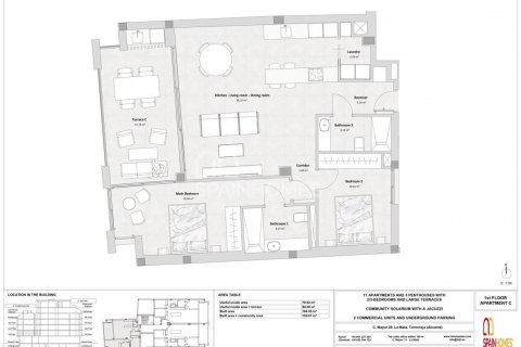 Penthauss pārdošanā Torrevieja, Alicante, Spānijā 3 istabas, 97 m2 Nr. 50502 - attēls 24