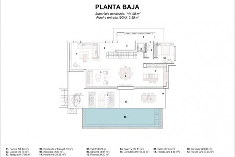 Villa pārdošanā San Pedro de Alcantara, Malaga, Spānijā 6 istabas, 466 m2 Nr. 53496 - attēls 20