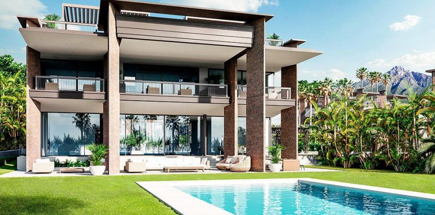 Villa Puerto Banus, Malaga, Spānijā 6 istabas, 1050 m2 Nr. 52902