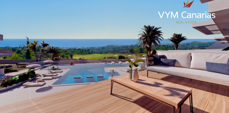 Villa Finestrat, Alicante, Spānijā 3 istabas, 185 m2 Nr. 54955