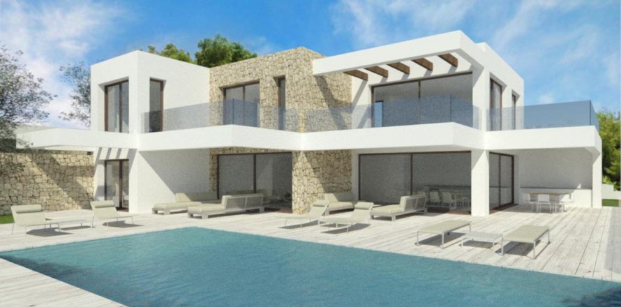 Villa Moraira, Alicante, Spānijā 4 istabas, 602 m2 Nr. 59413