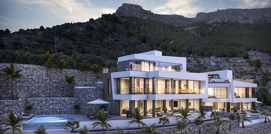 Villa Calpe, Alicante, Spānijā 4 istabas, 421 m2 Nr. 58196