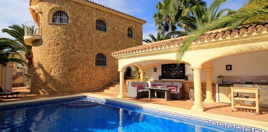 Villa Moraira, Alicante, Spānijā 4 istabas, 262 m2 Nr. 58601