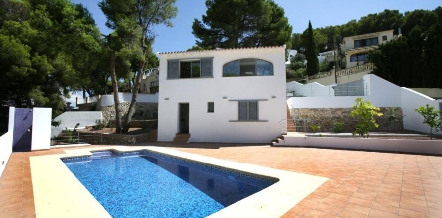 Villa Moraira, Alicante, Spānijā 3 istabas, 109 m2 Nr. 59038
