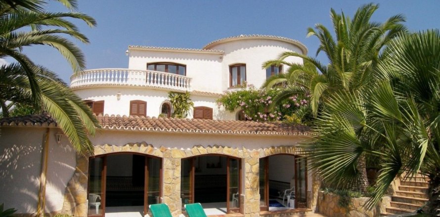 Villa Moraira, Alicante, Spānijā 4 istabas, 561 m2 Nr. 59294