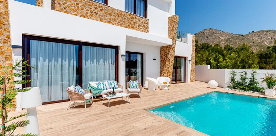 Villa Finestrat, Alicante, Spānijā 3 istabas, 141 m2 Nr. 62780