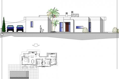 Villa pārdošanā Calpe, Alicante, Spānijā 3 istabas, 166 m2 Nr. 60717 - attēls 7