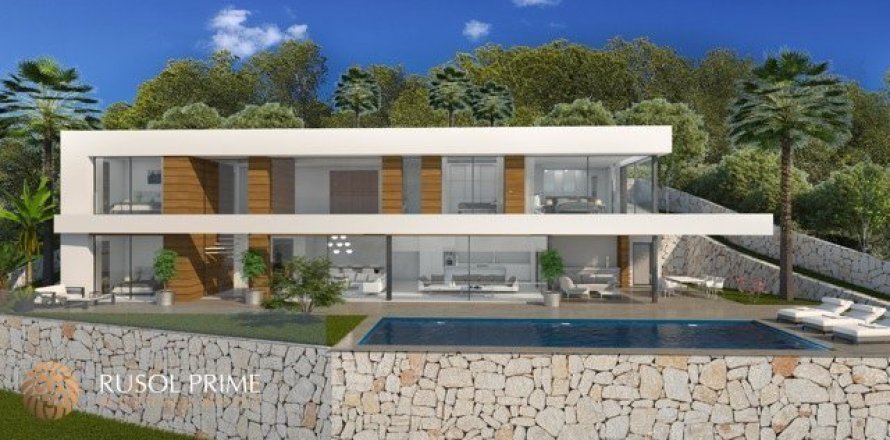Willa Moraira, Alicante, Hiszpania 4 sypialnie, 334 mkw. nr 39389