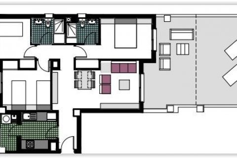 Apartament w Pilar de la Horadada, Alicante, Hiszpania 3 sypialnie, 102 mkw. nr 45809 – zdjęcie 10