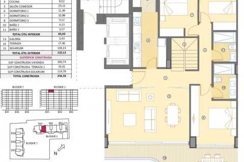 Penthouse Alicante, Hiszpania 3 sypialnie, 235 mkw. nr 44720 – zdjęcie 10