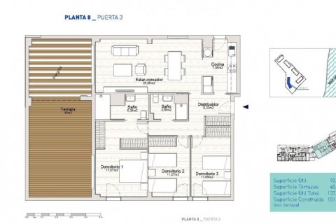 Apartament Alicante, Hiszpania 3 sypialnie, 151 mkw. nr 45925 – zdjęcie 10