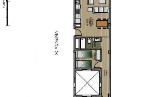 Penthouse Torrevieja, Alicante, Hiszpania 2 sypialnie, 78 mkw. nr 43220 – zdjęcie 9
