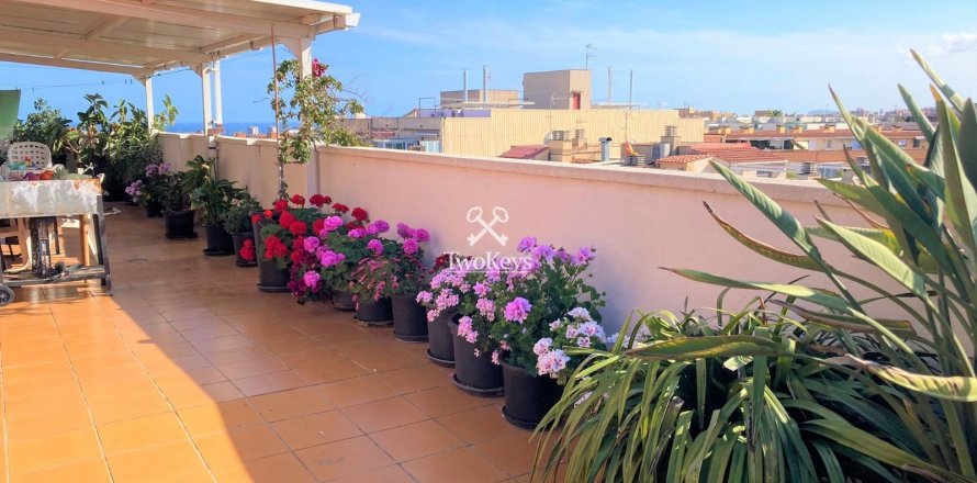 Penthouse w Badalona, Barcelona, Hiszpania 3 sypialnie, 103 mkw. nr 41007