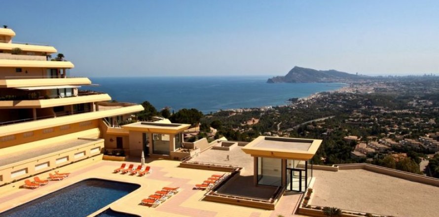 Penthouse w Altea, Alicante, Hiszpania 2 sypialnie, 410 mkw. nr 43759