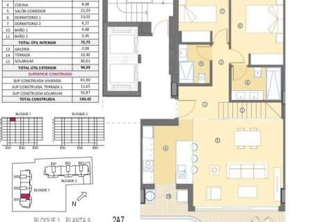Penthouse Alicante, Hiszpania 2 sypialnie, 186 mkw. nr 44727 – zdjęcie 10