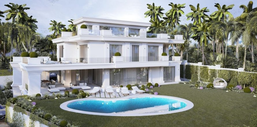 Willa Estepona, Malaga, Hiszpania 5 sypialni, 647 mkw. nr 53417