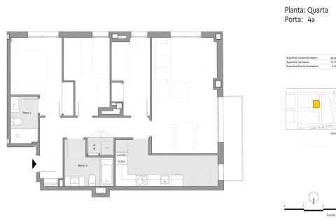 Apartament Barcelona, Hiszpania 3 sypialnie, 74 mkw. nr 57368 – zdjęcie 19