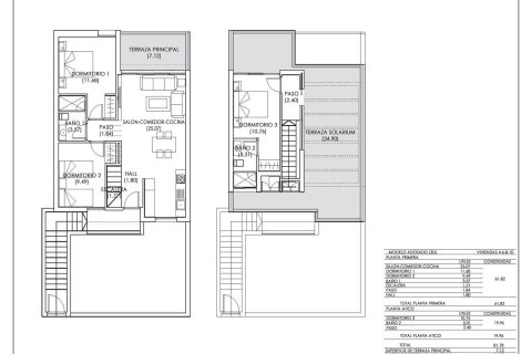 Kamienica w Campoamor, Alicante, Hiszpania 3 sypialnie, 82 mkw. nr 58566 – zdjęcie 3