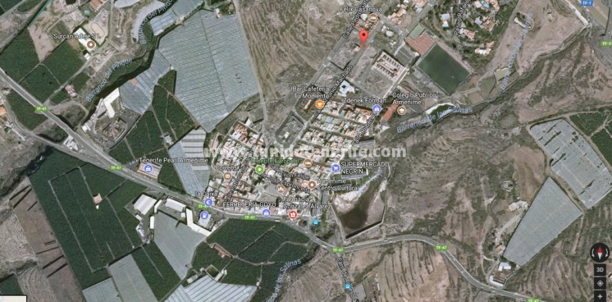 Земельный участок в Армениме, Тенерифе, Испания 300м2 №24434