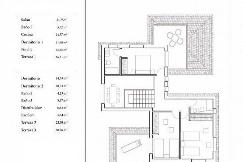 Продажа виллы в Санта-Пола, Аликанте, Испания 4 спальни, 255м2 №43360 - фото 7