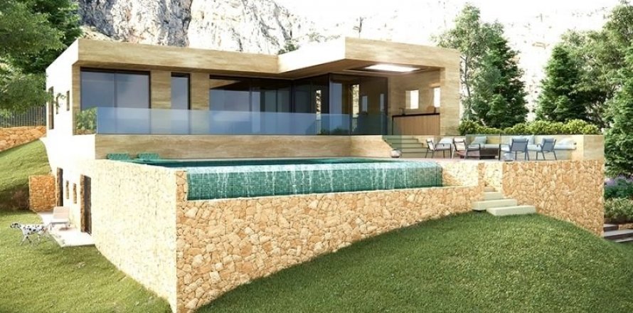 Вилла Дения, Аликанте, Испания 3 спальни, 290м2 №45406